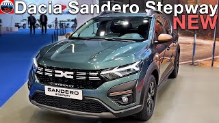 NEW 2023 Dacia Sandero Stepway  Overview REVIEW [upl. by Gotcher]