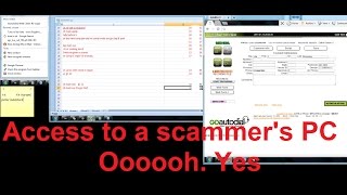 Accessing a scammers PC [upl. by Koloski]