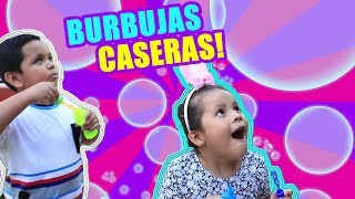 COMO HACER LIQUIDO DE BURBUJAS CASERO 💦  INGREDIENTES FACILES DE ENCONTRAR 😱 😍 [upl. by Sudbury]