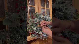 DIY Wreath for Christmas🌲🌲🌲 [upl. by Balthasar]