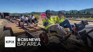 Railbiking comes to the North Bay [upl. by Gregrory665]