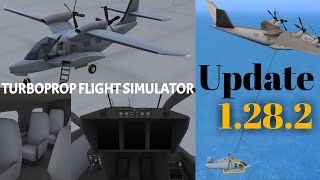 Turboprop Flight Simulator Update 1282  Official Update is OUT [upl. by Foley]