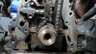 🔍 22R Timing Chain Replacement  88 Toyota Pickup [upl. by Llehcnom]