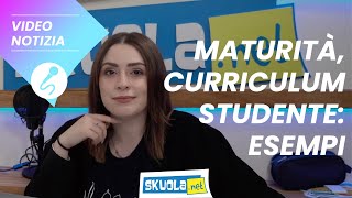 Maturità 2021 curriculum dello studente consigli pratici per compilarlo [upl. by Noelopan508]