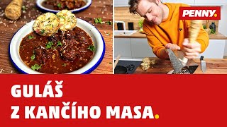 RECEPT  Guláš z kančího masa [upl. by Nylecaj]