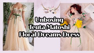 Teuta Matoshi Floral Dreams Dress Unboxing and Review [upl. by Mettah]