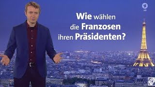 kurzerklärt Wie wählt Frankreich seinen Präsidenten [upl. by Austina]