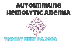 Autoimmune Hemolytic anemia  Rapid Revision [upl. by Elisa]