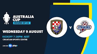 Gold Coast Knights v Devonport City Strikers  Australia Cup  2023 Round of 32 [upl. by Eladnor]