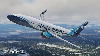 The latest ZIBO MOD 737 update is absolutely BRILLIANT  Antalya  Amman  XPlane 12 [upl. by Chariot63]