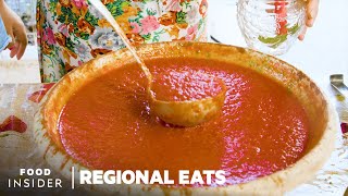 How Tomato Sauce Is Made In Italy  Regional Eats  Food Insider [upl. by Ttesil618]