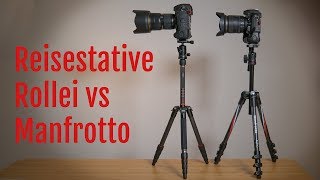 Reisestative  Leichtstative  Erfahrungsbericht Manfrotto Befree vs Rollei Compact Traveler No 1 [upl. by Siraj]