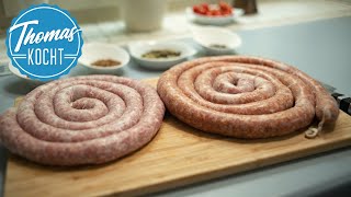 Bratwurst selber machen  so einfach ist das [upl. by Rachaba]