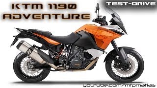 KTM 1190 ADVENTURE  Testdrive RAW [upl. by Sancha]