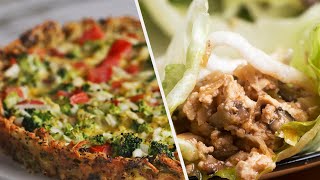 5 LowCarb Dinner Recipes To Help You Stay Fit • Tasty [upl. by Meehar6]