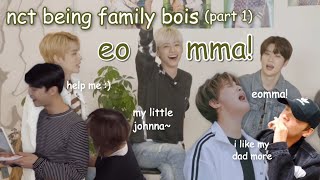 nct are a whole bunch of mommys boys  nct and their family dynamics part 1 [upl. by Lavine]