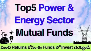 Top5 Power amp Energy Sector Mutual Funds [upl. by Halfdan]