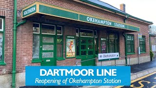 Okehampton Station Reopens [upl. by Lledra]