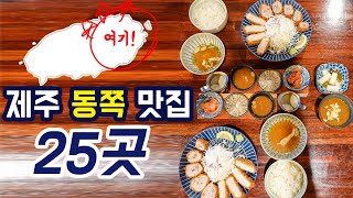 제주 동부 가볼만한곳 맛집편 😋 탐나는 맛집 25곳 알려드립니다⭐ [upl. by Barbara-Anne]