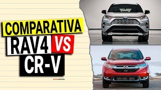 Comparativa TOYOTA RAV4 VS HONDA CRV [upl. by Scarito188]