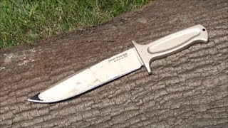 Cold Steel Drop Forged Survivalist Knife Review [upl. by Gnem]