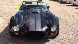 Coyote 50L V8 Roush Supercharged Cobra  Revving  Walking Around  Engine Bay [upl. by Neri]