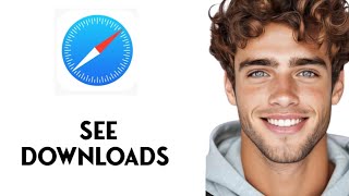 How To See Downloads In Safari iPhone [upl. by Ellivro]