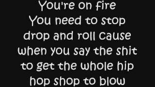 Eminem  On Fire lyrics [upl. by Solita183]