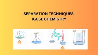 IGCSE Chemistry  Filtration evaporation Crystallization Distillation Chromatography [upl. by Eppie]