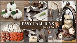 Get Your Home Fallready With These Fall Diy Decor Ideas On A Budget [upl. by Gabriello]