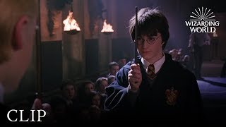 Wizard Duel Draco Malfoy vs Harry Potter  Harry Potter and the Chamber of Secrets [upl. by Napas]