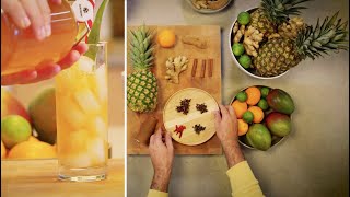 How To Make Tepache  A Mexican Fermented Pineapple Beverage [upl. by Annayt]