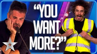 Comedian Viggo Venn makes HIVIS HILARIOUS  Unforgettable Audition  Britains Got Talent [upl. by Michella]