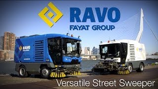 Versatile Street Sweeper  RAVO R5 Options [upl. by Okimat622]