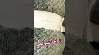 Blankets or Quilt Backs quiltingtips [upl. by Yrehc]