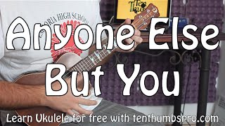 Moldy Peaches  Anyone Else But You  Easy Beginner Ukulele Tutorial  Juno OST  Easy First Song [upl. by Maisie297]