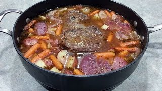 Crock Pot Chuck Roast [upl. by Annahsit]