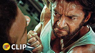 Wolverine vs Sabretooth  The Island Fight Scene  XMen Origins Wolverine 2009 Movie Clip HD 4K [upl. by Higbee]