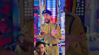 Police wala gaming main kyu Laya comedy funny gameshow fun ytshorts YouTube shorts ￼ [upl. by Preuss]