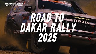 【TLC OFFICIAL】ROAD TO DAKAR RALLY 2025 English [upl. by Nelyag954]