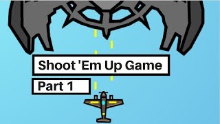 Scratch Tutorial How to Make a Shoot Em Up Game Part 1 [upl. by Aneen]