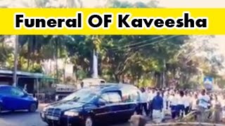 Funeral of kaveesha Kingsley Peiris daughter [upl. by Siro861]