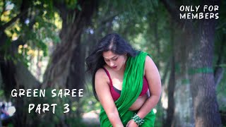 Green Saree  Part 3  Bengali Saree Wedding Saree [upl. by Naggem]