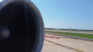 Delta MD88 JT8D startup and takeoff [upl. by Bor]