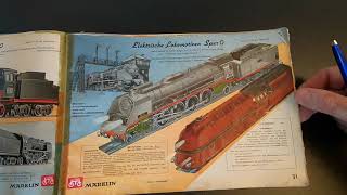 Märklin Katalog D16 von 1939  mit dem Wagen des Führers Mercedes 770 K [upl. by Silvia620]