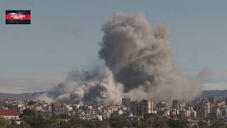 Israeli STRIKES hit southern Lebanese city of Tyre [upl. by Kaz]