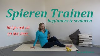 Complete 15 min workout thuis 💪 spieren trainen voor beginners  bewegen met Vera [upl. by Juback]