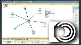 Ethernet Broadcasts Collisions Hubs Switches in Packet Tracer  Part 1 [upl. by Chabot82]