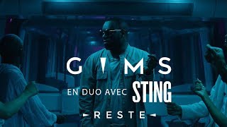 GIMS amp Sting  Reste Clip Officiel [upl. by Niamart]