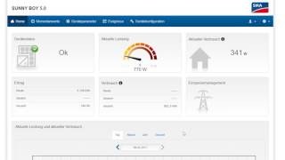 Inbetriebnahme eines Wechselrichters über den Webserver am Beispiel des Sunny Boy 30 – 50 [upl. by Blandina]